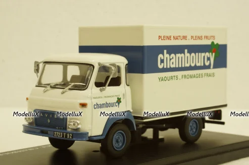 Saviem SG 2 MB 38 Fourgon frigorifique Chambourcy (1969), Hachette 1:43