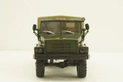 Урал-4322, борт с тентом, АвтоИстория 1:43
