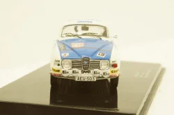 Saab 96 V4, No.18, 1000 Lakes Rally, J.Vilkas/J.Soini, 1976, RAC378B, IXO 1:43