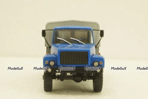Газ-3308, борт с тентом, АвтоИстория 1:43