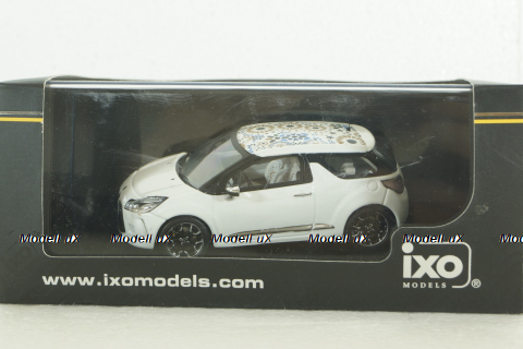 Citroen DS3 "Kenzo" 2010, white, MOC120, IXO 1:43