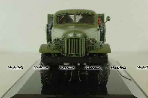 Зис-153 полугусенечный бортовой, хаки, TruckTyr 1:43