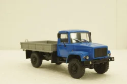 Газ-3308, борт с тентом, АвтоИстория 1:43