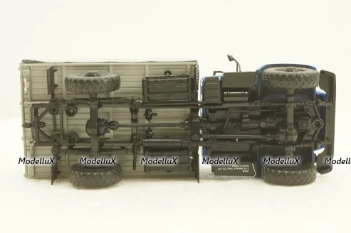 Газ-3308, борт с тентом, АвтоИстория 1:43