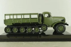 Зис-153 полугусенечный бортовой, хаки, TruckTyr 1:43