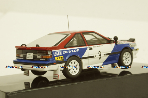 Nissan 200 SX No.9 Rallye Cote d Ivoire, H.Kirkland/R.NIxon 1987, RAC402A, IXO 1:43