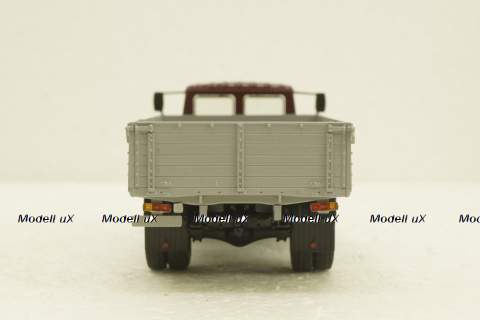 Газ-3307, бордо/серый, АвтоИстория 1:43