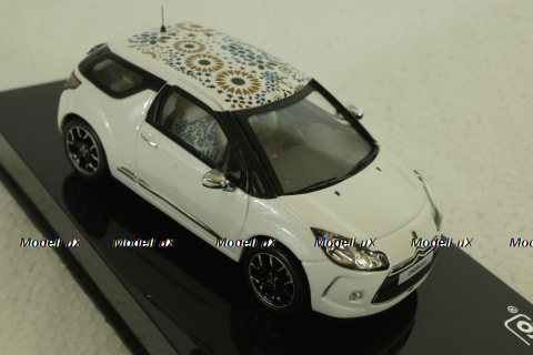 Citroen DS3 "Kenzo" 2010, white, MOC120, IXO 1:43