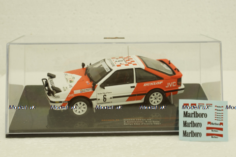 Nissan 200 SX No.6 Rallye Cote d Ivoire A.Ambrosino/D.Le Saux - 1987, RAC402C, IXO 1:43