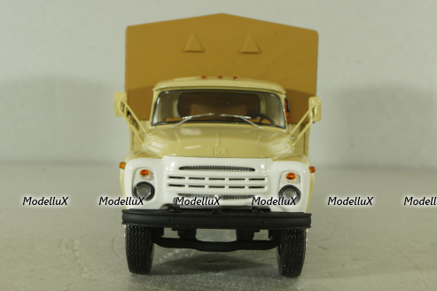 Зил-130ГУ длиннобазный с тентом, бежевый, TruckTyr 1:43