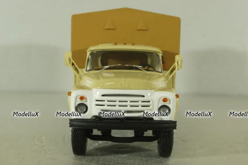 Зил-130ГУ длиннобазный с тентом, бежевый, TruckTyr 1:43