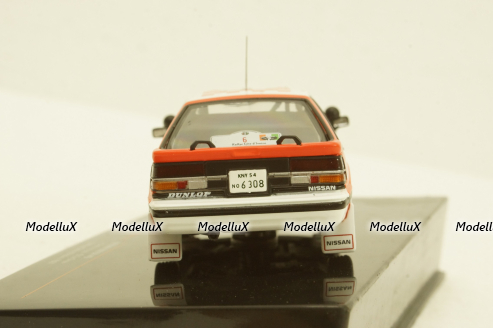 Nissan 200 SX No.6 Rallye Cote d Ivoire A.Ambrosino/D.Le Saux - 1987, RAC402C, IXO 1:43