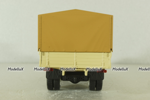 Зил-130ГУ длиннобазный с тентом, бежевый, TruckTyr 1:43