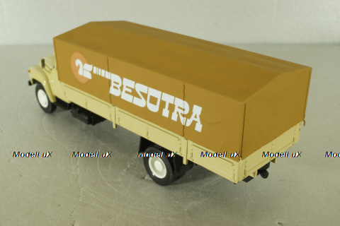 Зил-130ГУ длиннобазный с тентом, бежевый, TruckTyr 1:43