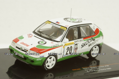 Skoda Felicia Kit Car, No.20, Rallye Monte Carlo 1997 E.Triner/J.Gal, RAC389, IXO 1:43
