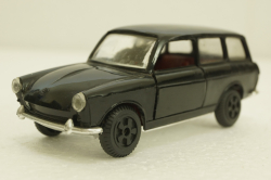 Volkswagen 1600 Familcar, черный, ДФИ 1:43 