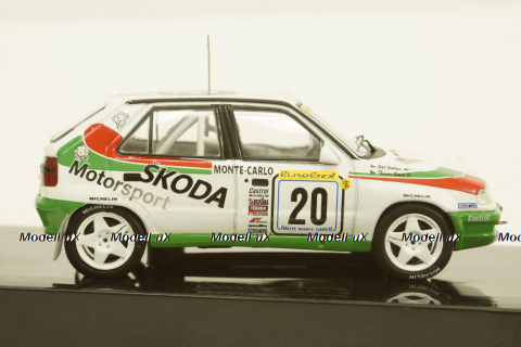 Skoda Felicia Kit Car, No.20, Rallye Monte Carlo 1997 E.Triner/J.Gal, RAC389, IXO 1:43