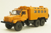 Урал-4322 Кунг, оранжевый, АвтоИстория 1:43