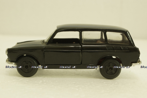 Volkswagen 1600 Familcar, черный, ДФИ 1:43 
