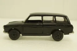 Volkswagen 1600 Familcar, черный, ДФИ 1:43 
