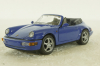 Porsche Carrera 2 (964) 1989 Cabrio blue, 1110F, Shabak 1:43