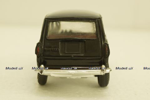 Volkswagen 1600 Familcar, черный, ДФИ 1:43 