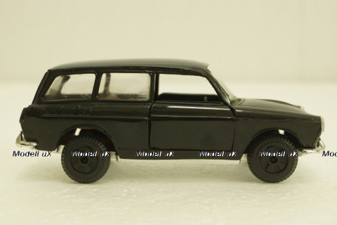 Volkswagen 1600 Familcar, черный, ДФИ 1:43 