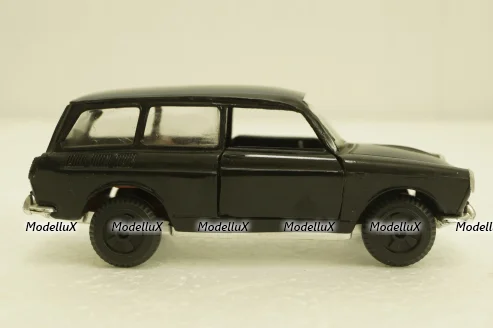 Volkswagen 1600 Familcar, черный, ДФИ 1:43 