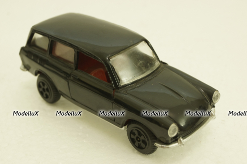 Volkswagen 1600 Familcar, черный, ДФИ 1:43 