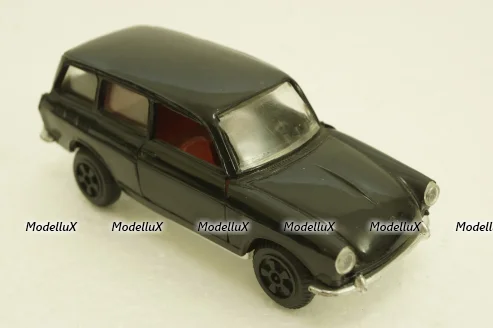 Volkswagen 1600 Familcar, черный, ДФИ 1:43 