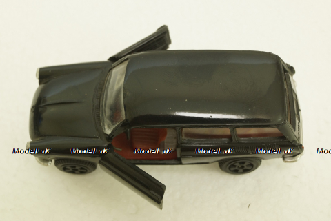 Volkswagen 1600 Familcar, черный, ДФИ 1:43 