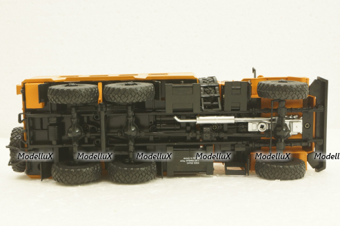 Урал-4322 Кунг, оранжевый, АвтоИстория 1:43