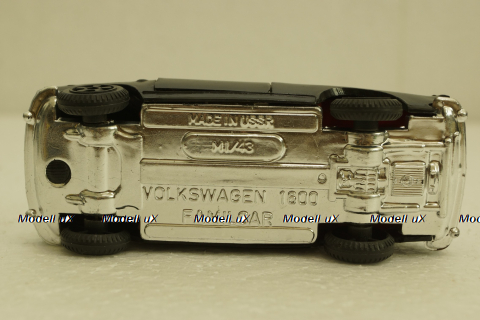 Volkswagen 1600 Familcar, черный, ДФИ 1:43 
