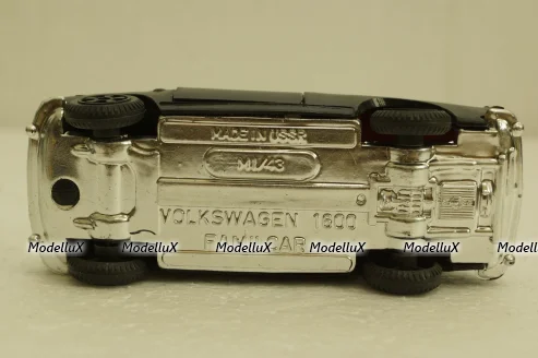 Volkswagen 1600 Familcar, черный, ДФИ 1:43 
