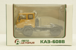 Каз-608В, оранжевый, АвтоИстория 1:43