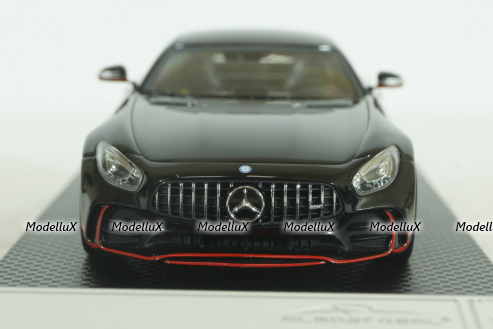 Mercedes AMG GT-R 2017, black, ALM429709, Almost Real 1:43