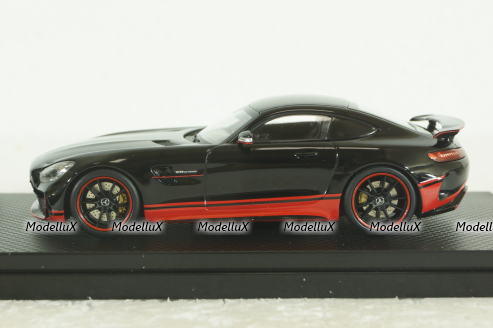 Mercedes AMG GT-R 2017, black, ALM429709, Almost Real 1:43