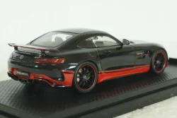 Mercedes AMG GT-R 2017, black, ALM429709, Almost Real 1:43
