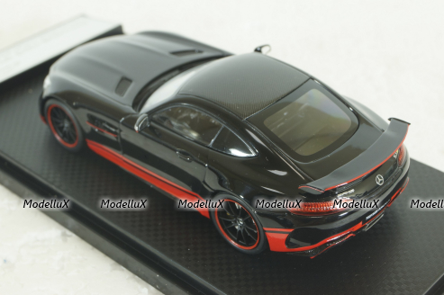 Mercedes AMG GT-R 2017, black, ALM429709, Almost Real 1:43