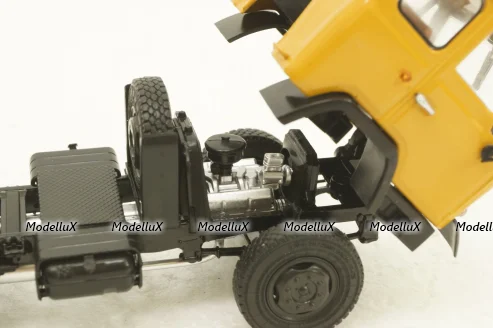 Каз-608В, оранжевый, АвтоИстория 1:43