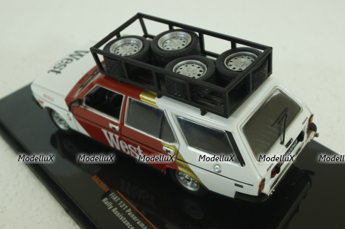 Fiat 131 Panorama, West Assistance 1977, RAC306X, IXO 1:43