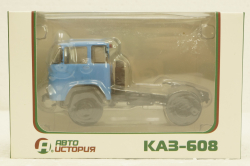 Каз-608, синий, АвтоИстория 1:43