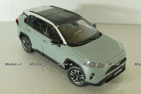 Toyota RAV4 2019, grey, RA801-B0, Paudi 1:18