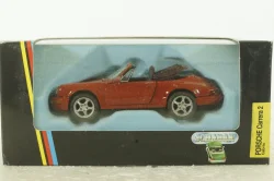 Porsche Carrera 2 (964) 1989 Cabrio red,1110D, Shabak 1:43