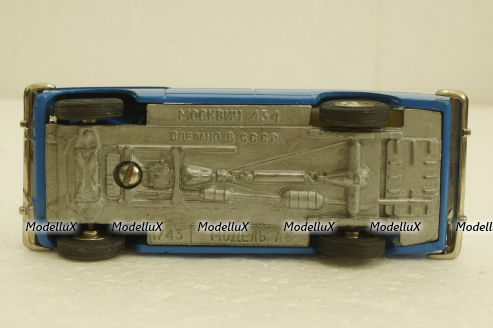Москвич-434, А6, капот 3 - зажима, Тантал/Радон 1:43