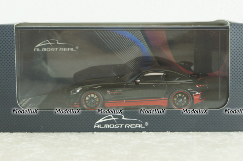 Mercedes AMG GT-R 2017, black, ALM429709, Almost Real 1:43