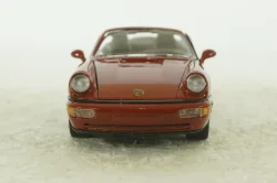 Porsche Carrera 2 (964) 1989 Cabrio red,1110D, Shabak 1:43