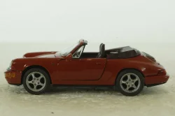 Porsche Carrera 2 (964) 1989 Cabrio red,1110D, Shabak 1:43