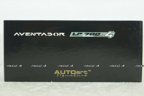 Lamborghini Aventador LP700-4 2011, metallic grey, 54646, AutoArt 1:43