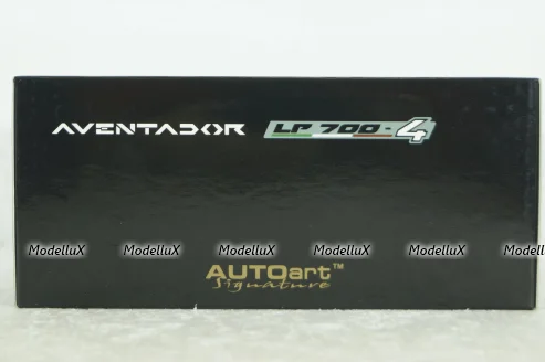 Lamborghini Aventador LP700-4 2011, metallic grey, 54646, AutoArt 1:43